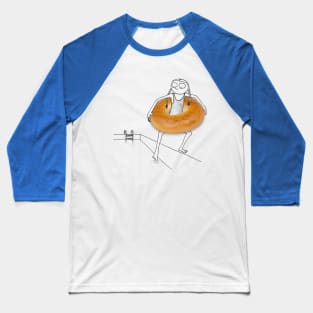 Bagel - life buoy Baseball T-Shirt